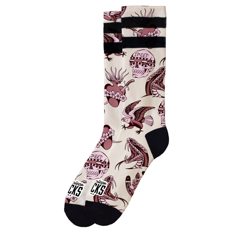 American socks Nitro Fury - Mid High Última moda