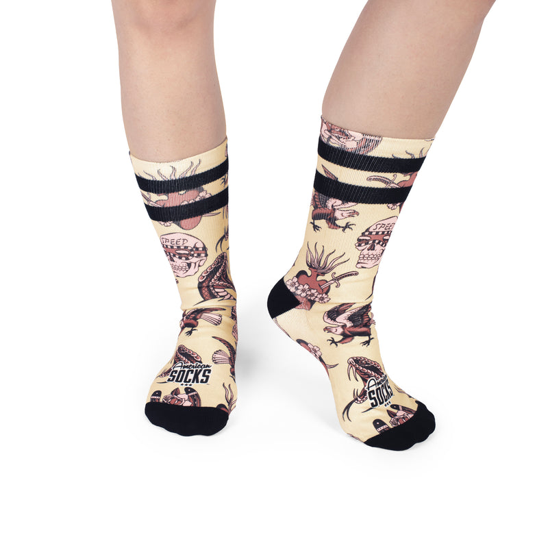 American socks Nitro Fury - Mid High Última moda
