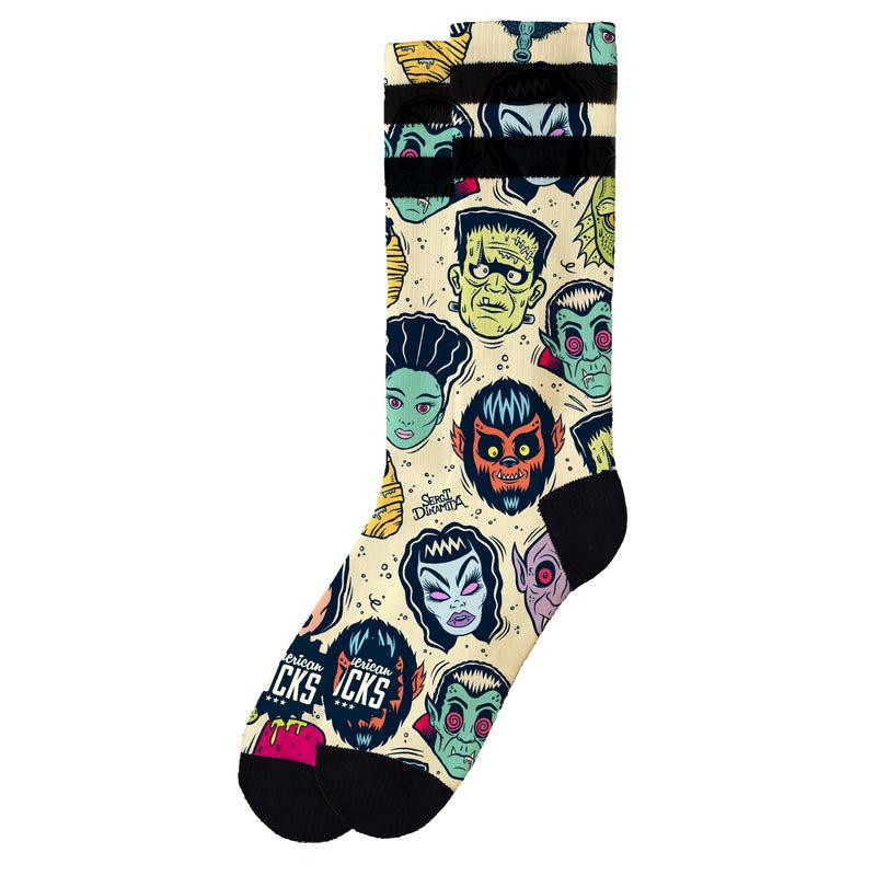 American socks Villains - Mid High Ofertas de temporada