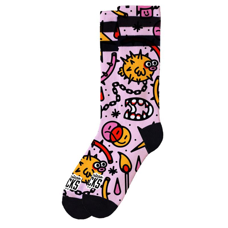 American socks Blowfish - Mid High Ofertas especiales