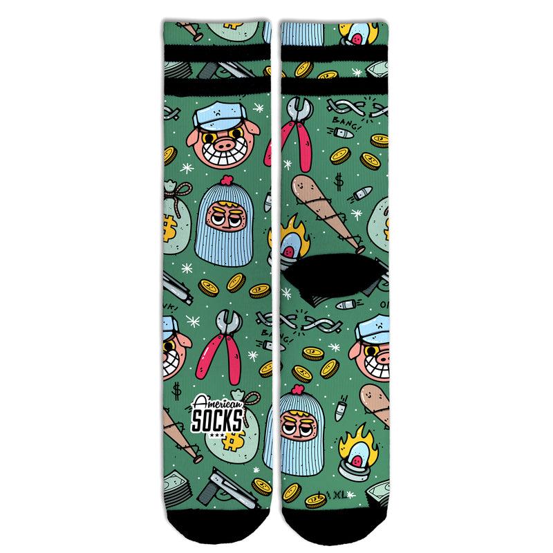 American socks Heist Havoc - Mid High