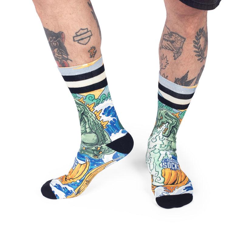 American socks Kaiju King - Mid High Devoluciones gratuitas