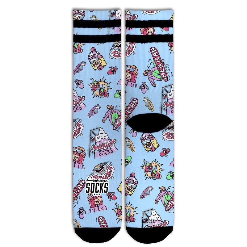 American socks Slope Dope - Mid High