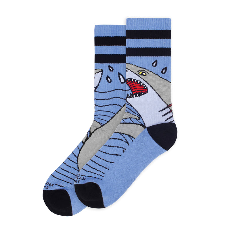 American socks Shark Strike - Mid High Gran oferta