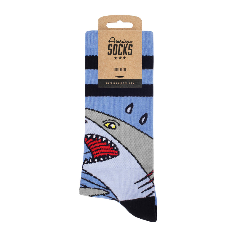 American socks Shark Strike - Mid High Gran oferta