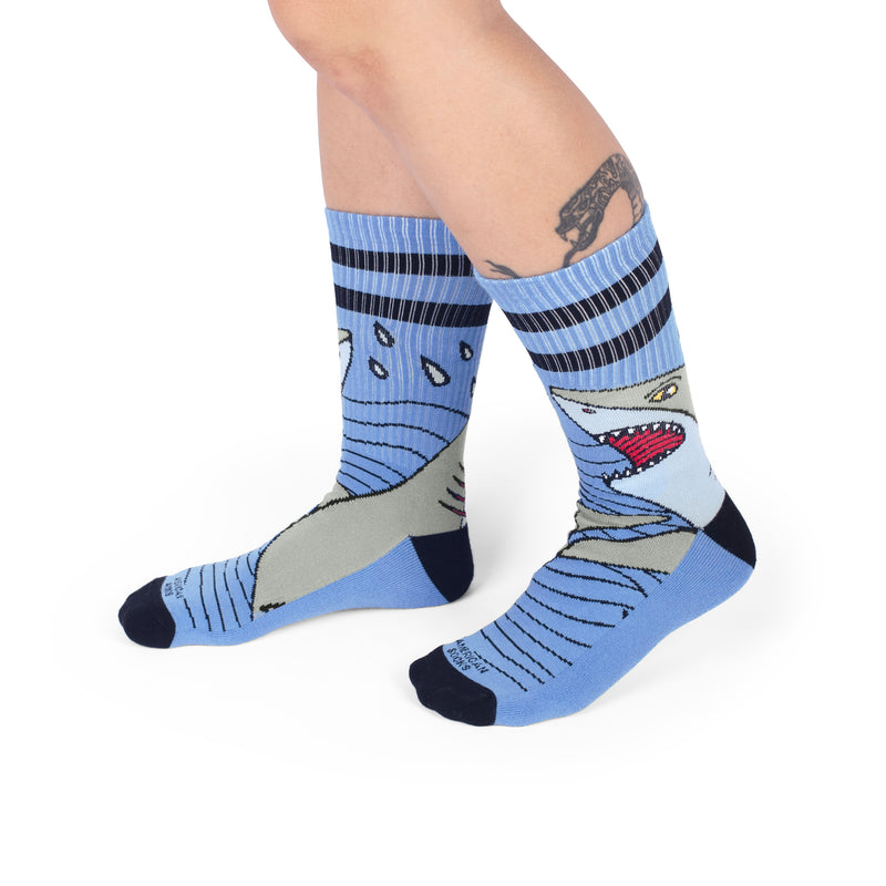 American socks Shark Strike - Mid High Gran oferta