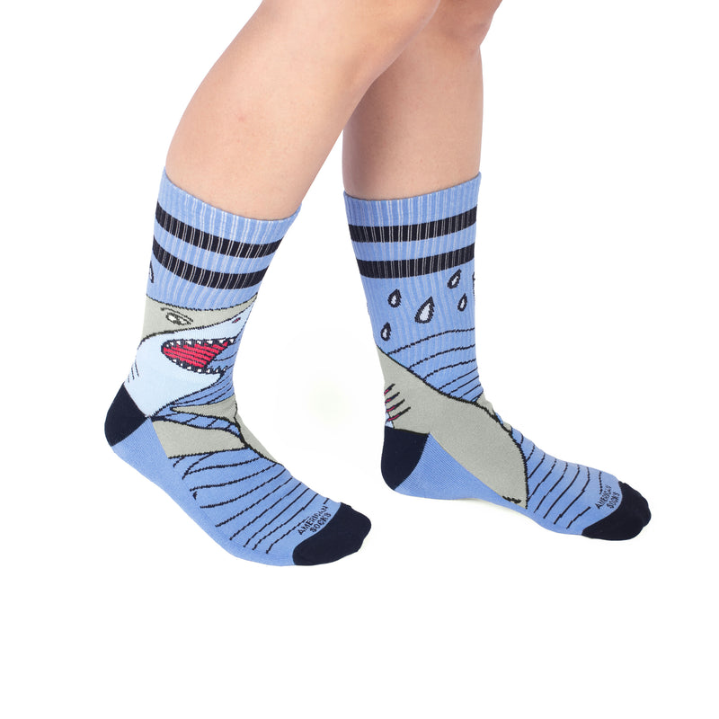 American socks Shark Strike - Mid High Gran oferta