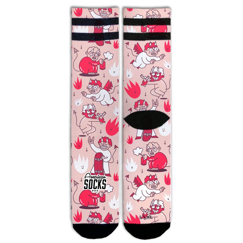 American socks Naughty Devil - Mid High Rebajas top