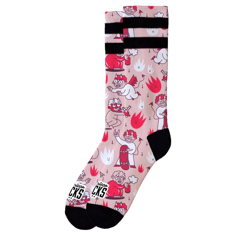 American socks Naughty Devil - Mid High Rebajas top