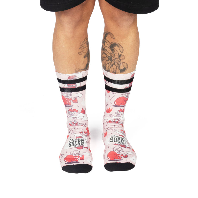 American socks Naughty Devil - Mid High Rebajas top