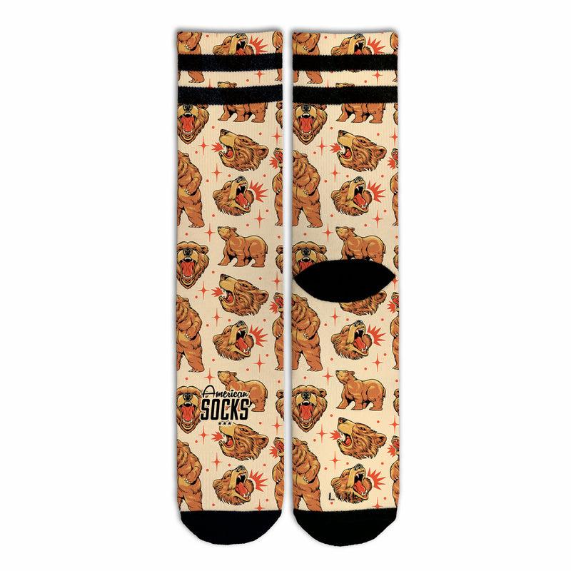 American socks Grizzly - Mid High Envío gratis