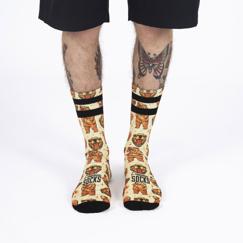 American socks Grizzly - Mid High Envío gratis