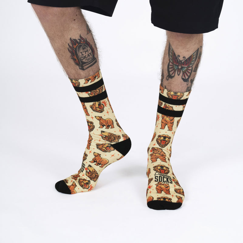 American socks Grizzly - Mid High Envío gratis