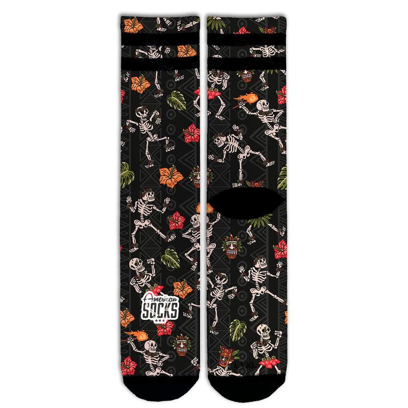 American socks Dancing Skeletons - Mid High Últimos 3 días