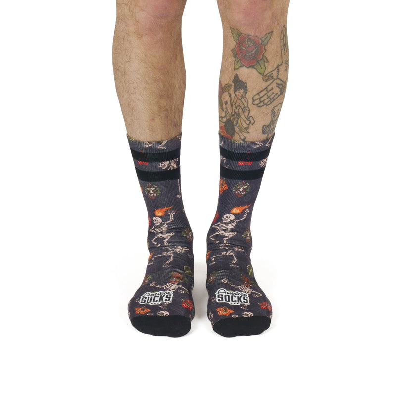 American socks Dancing Skeletons - Mid High Últimos 3 días