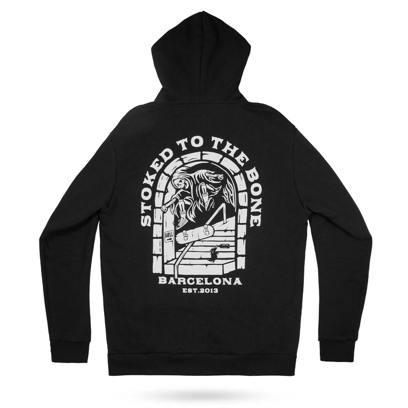 American socks Stoked to the bone - Hoodie Oferta exclusiva