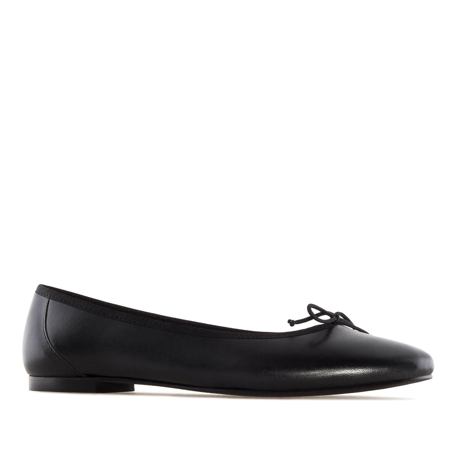 Andres machado Bailarina Piel Negro Rebajas baratas
