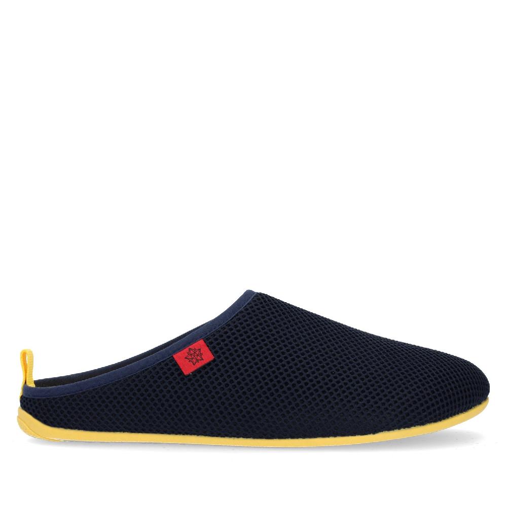 Andres machado Zapatillas Unisex de estar por casa de Verano en Rejilla Marino Grandes ahorros