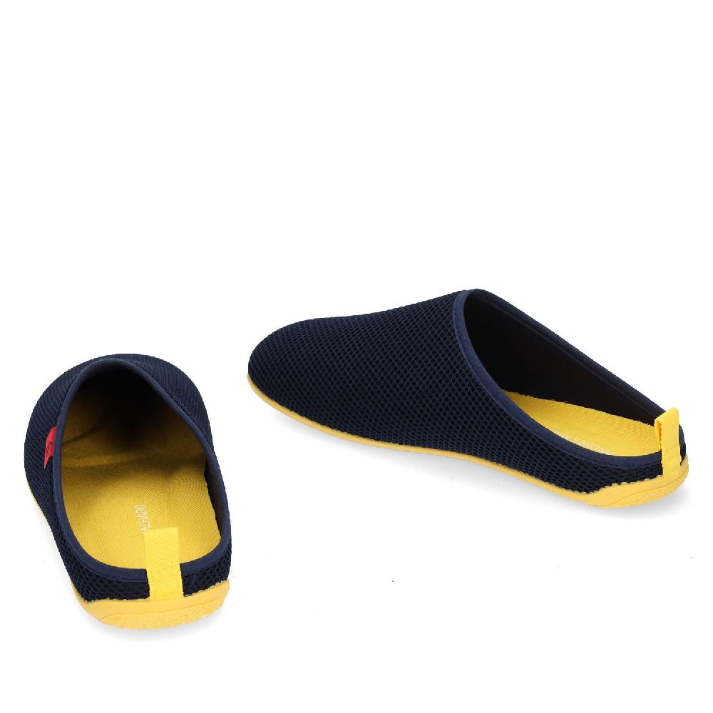 Andres machado Zapatillas Unisex de estar por casa de Verano en Rejilla Marino Grandes ahorros