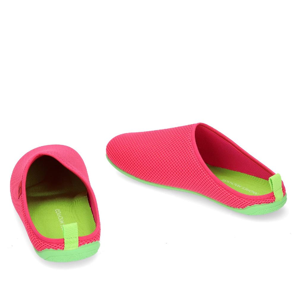 Andres machado Zapatillas Unisex de estar por casa de Verano en Rejilla Fucsia En línea