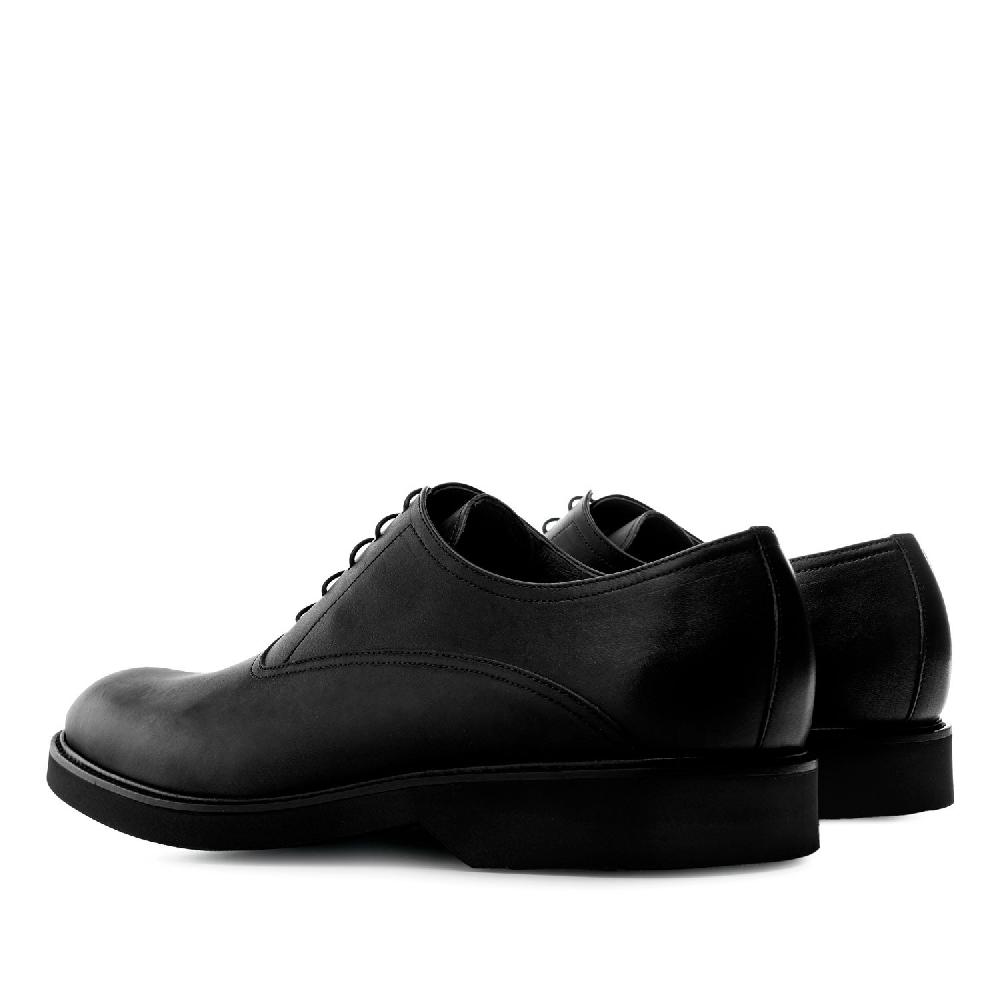 Andres machado Zapato de vestir en Cuero de color Negro Liquidación