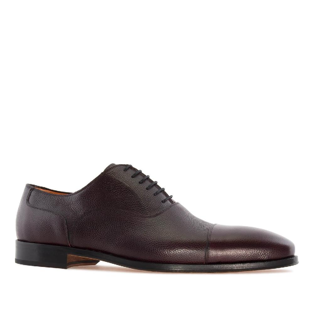 Andres machado Zapatos estilo Oxford en Piel Marrón Burdeos COMPRAR AHORA