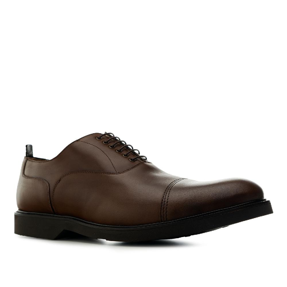 Andres machado Zapatos estilo Oxford en Piel de color Marron Último día
