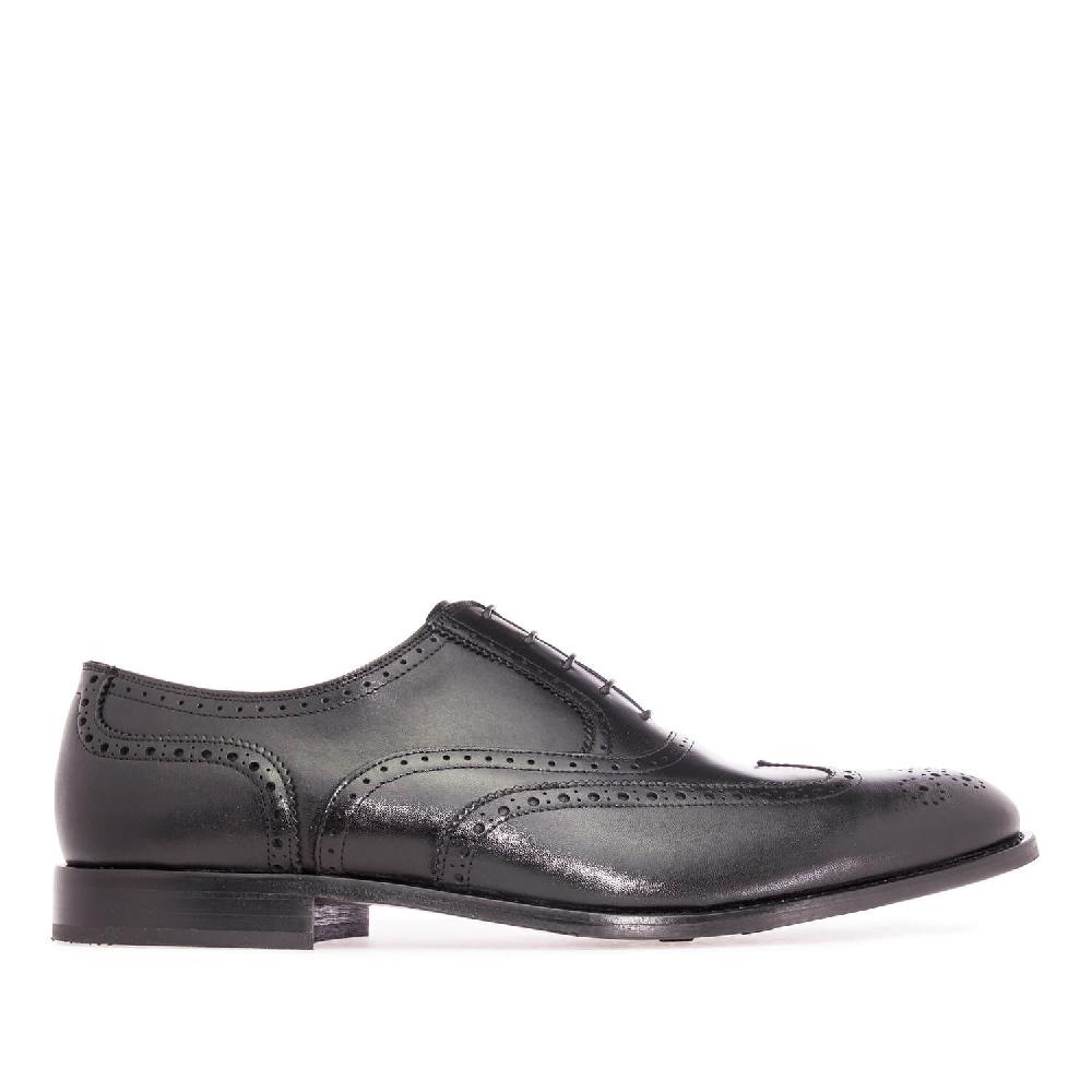 Andres machado Zapato de Caballero estilo Oxford en Piel Negro Solo queda un día