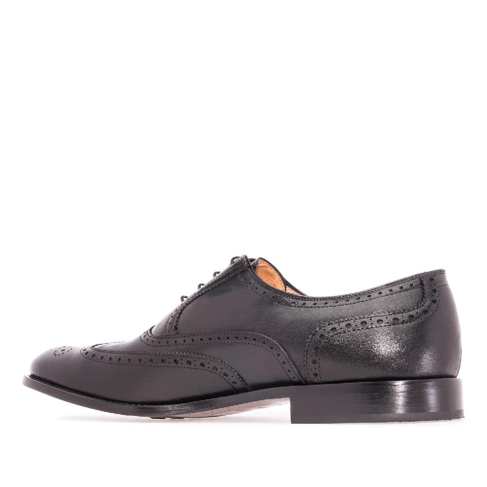 Andres machado Zapato de Caballero estilo Oxford en Piel Negro Solo queda un día