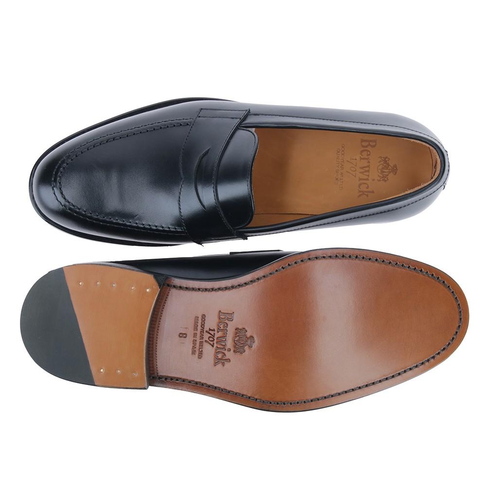 Berwick 1707 4545-K1 BOX CALF NEGRO Tienda de fábrica