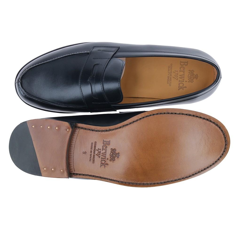 Berwick 1707 4456-K1 BOX CALF NEGRO Tienda de fábrica