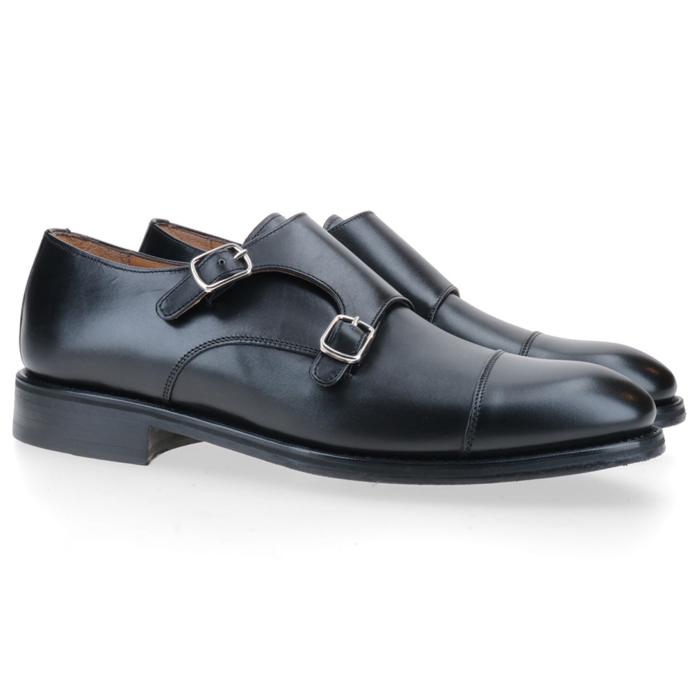 Berwick 1707 5212-T04 BOX CALF NEGRO Ventas relámpago