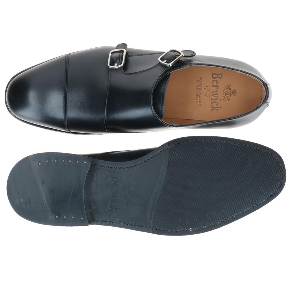 Berwick 1707 5212-T04 BOX CALF NEGRO Ventas relámpago