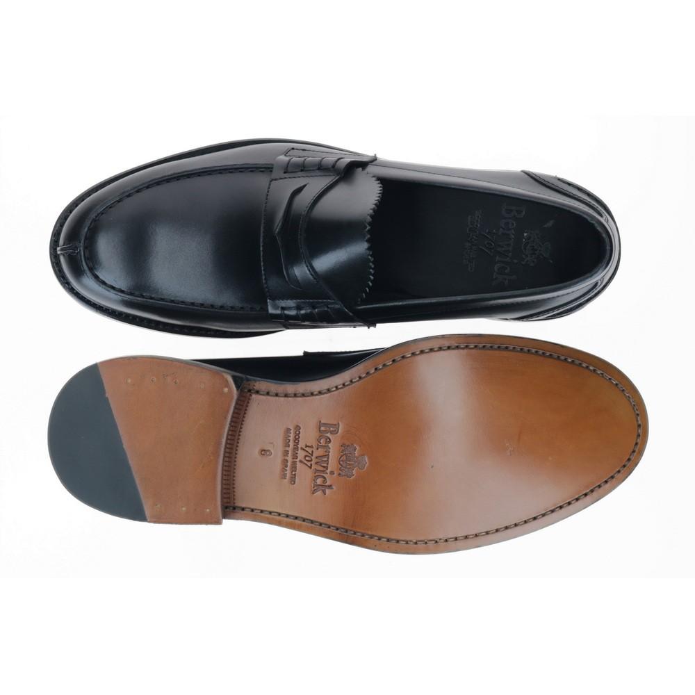 Berwick 1707 11020-T01 BOX CALF NEGRO Rebajas de fin de temporada
