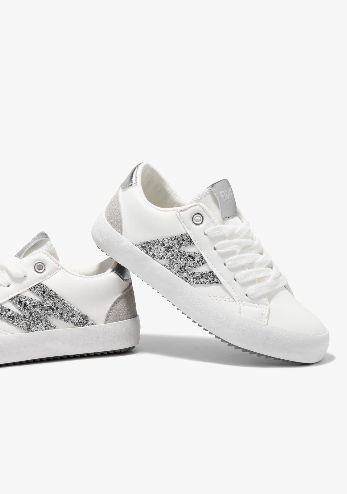 Break & walk Zapatillas Logo Plata Oferta especial de fábrica