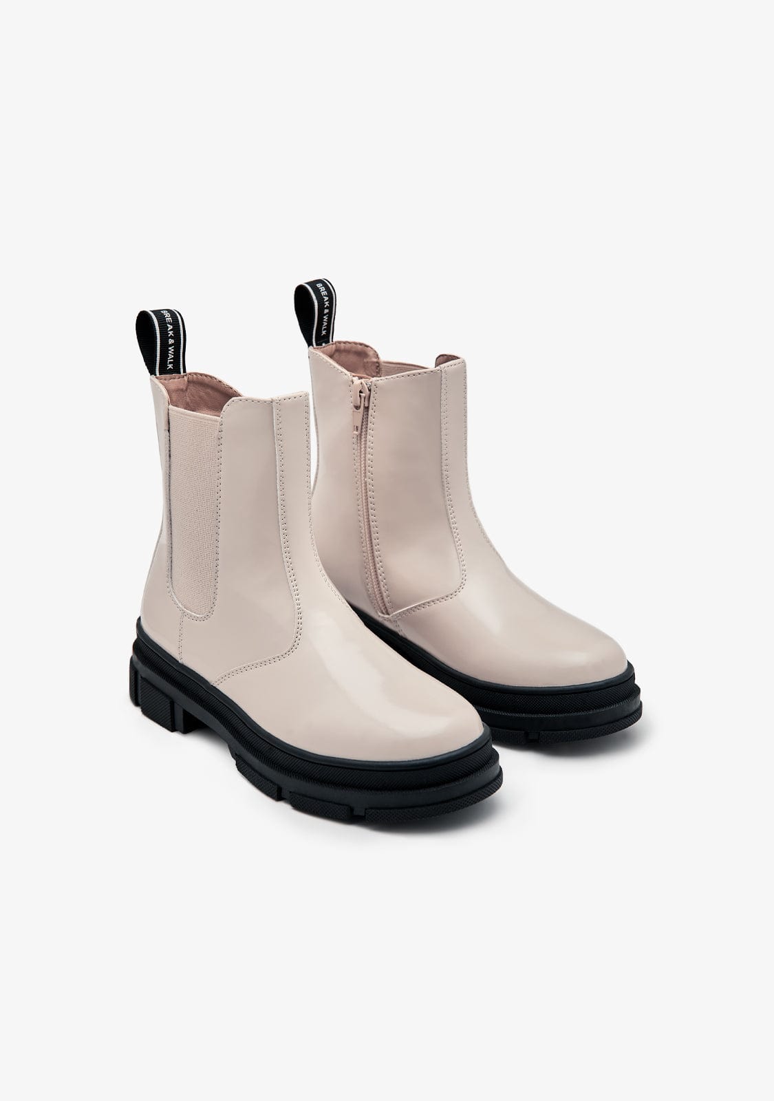 Break & walk Botas Chelsea Beige