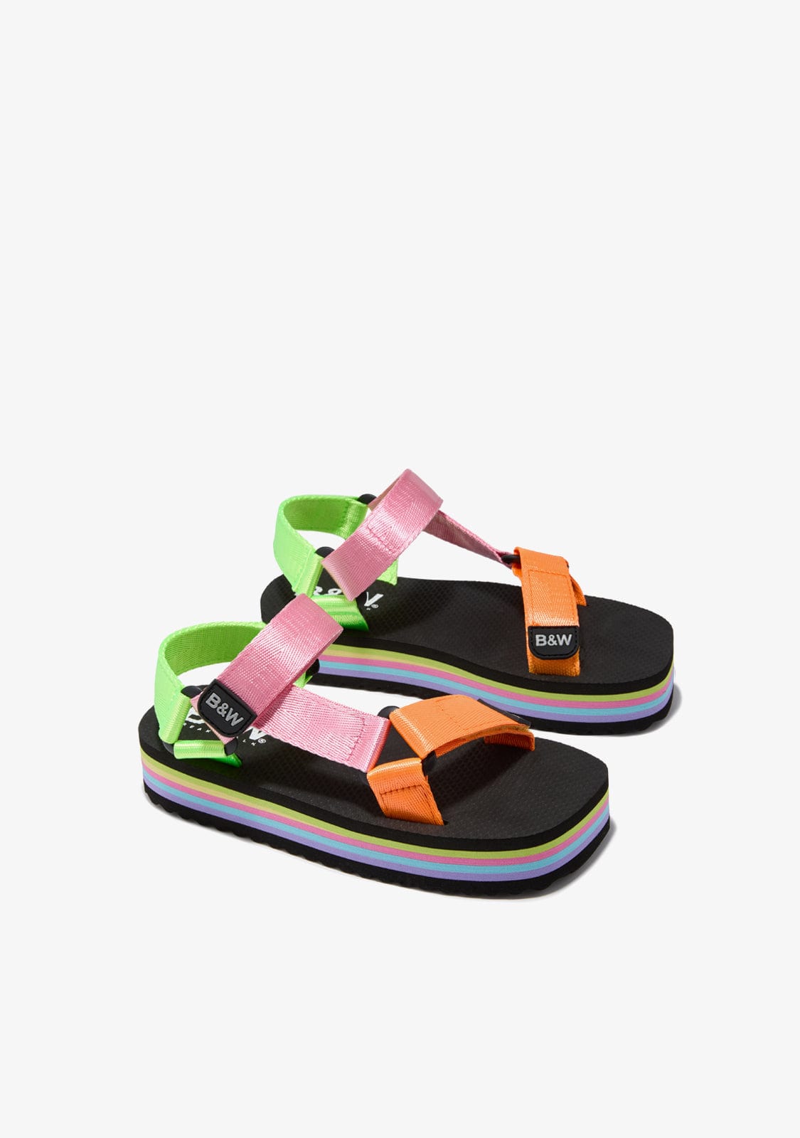 Break & walk Sandalias Plataforma Multicolor Liquidación