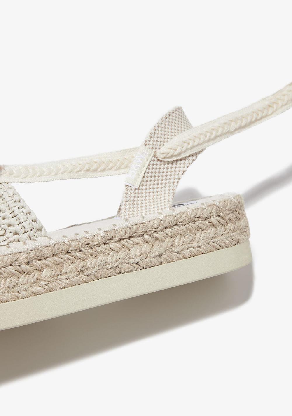 Break & walk Alpargatas Tiras Beige Grandes ahorros