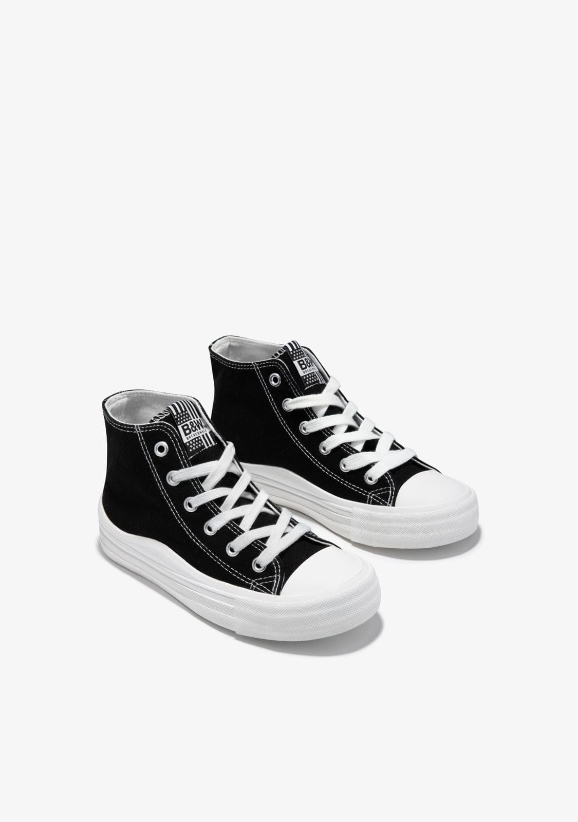 Break & walk Zapatillas Altas Lona Negro Grandes descuentos