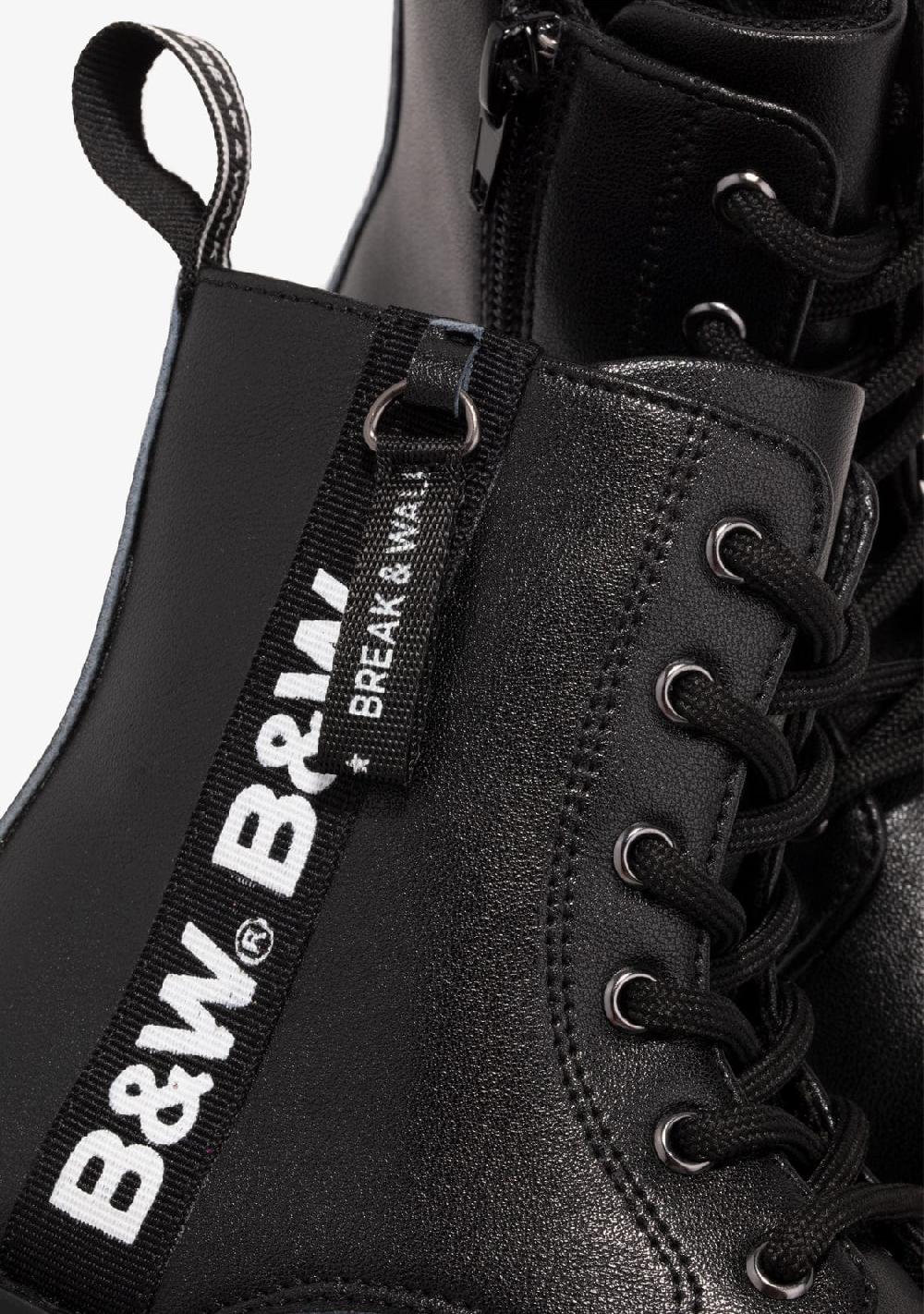 Break & walk Botas Militares Logo Negro Envío internacional gratuito