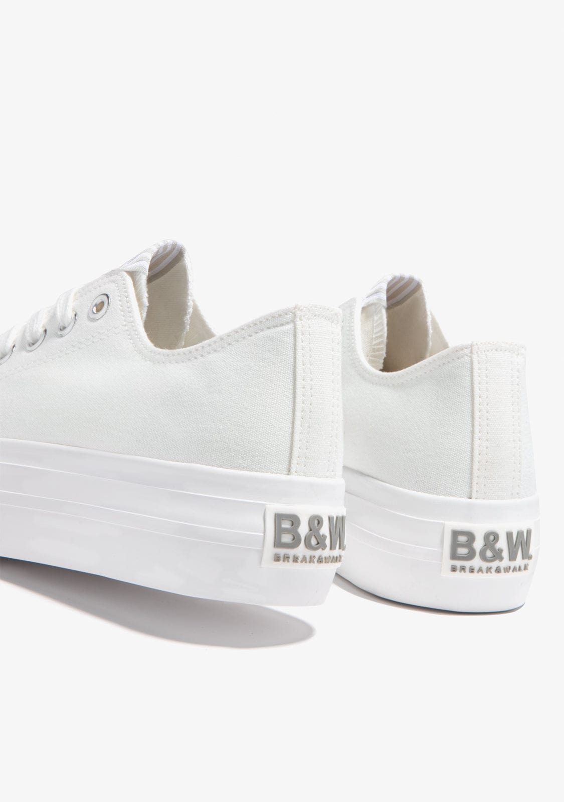 Break & walk Zapatillas Basic Lona Blanco Outlet