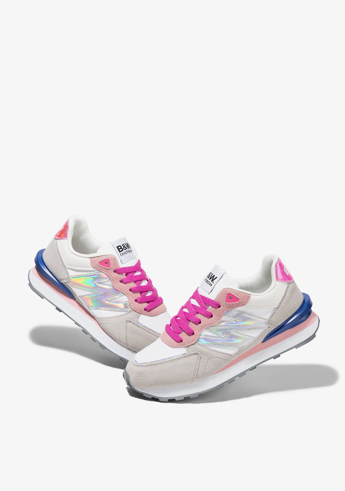 Break & walk Zapatillas Colorful Blanco/Gris Mejor oferta