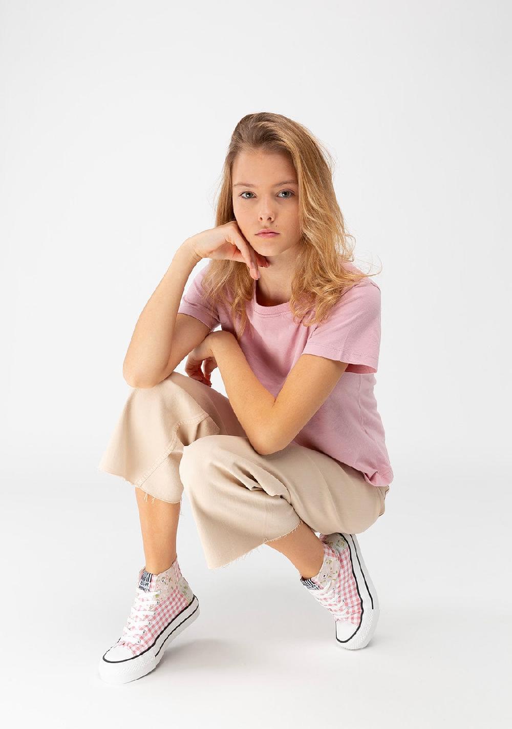 Break & walk Zapatillas Altas Flores Vichy Lona Superdescuento