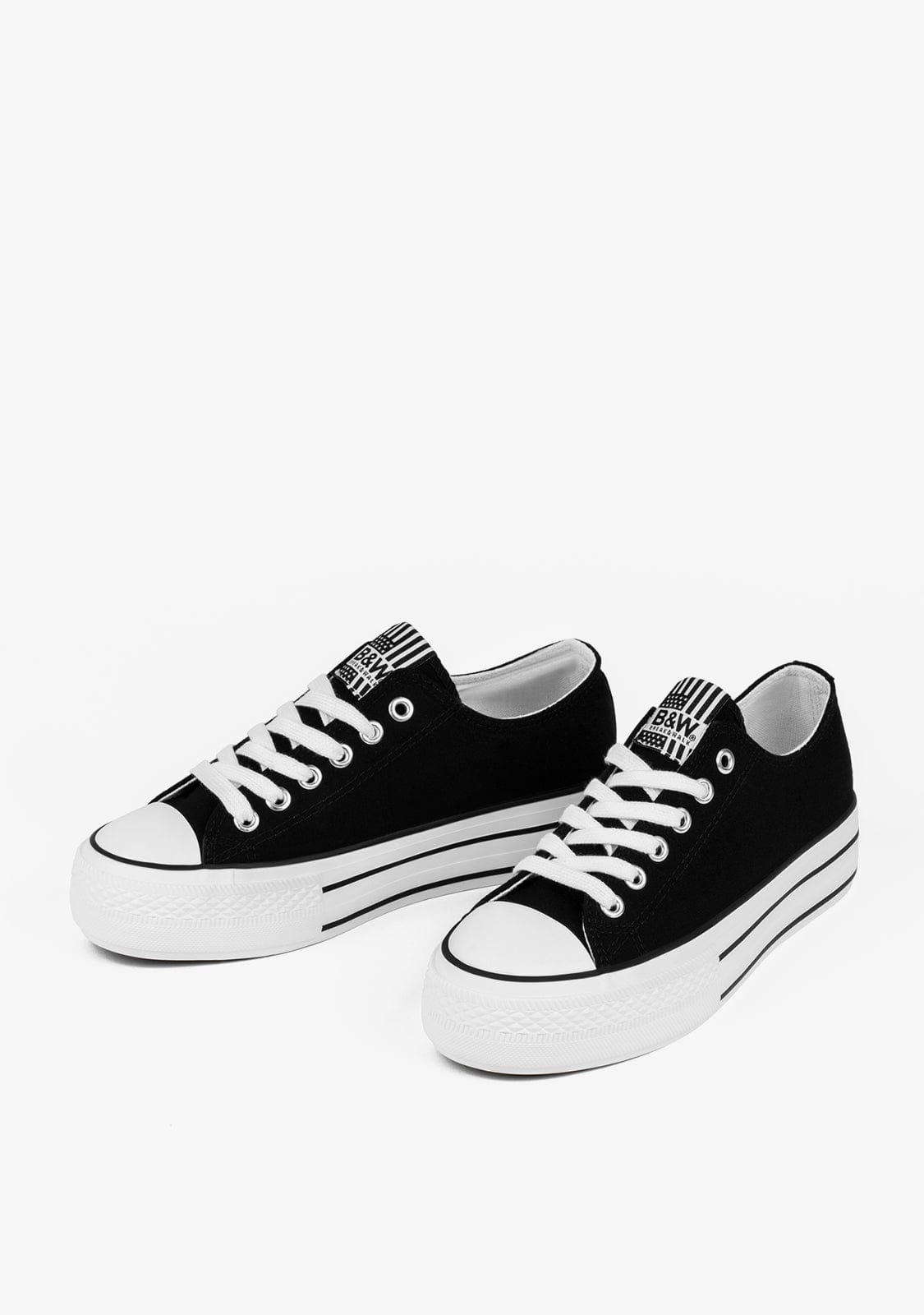 Break & walk Zapatillas Bay Platforma Negro Tienda de fábrica