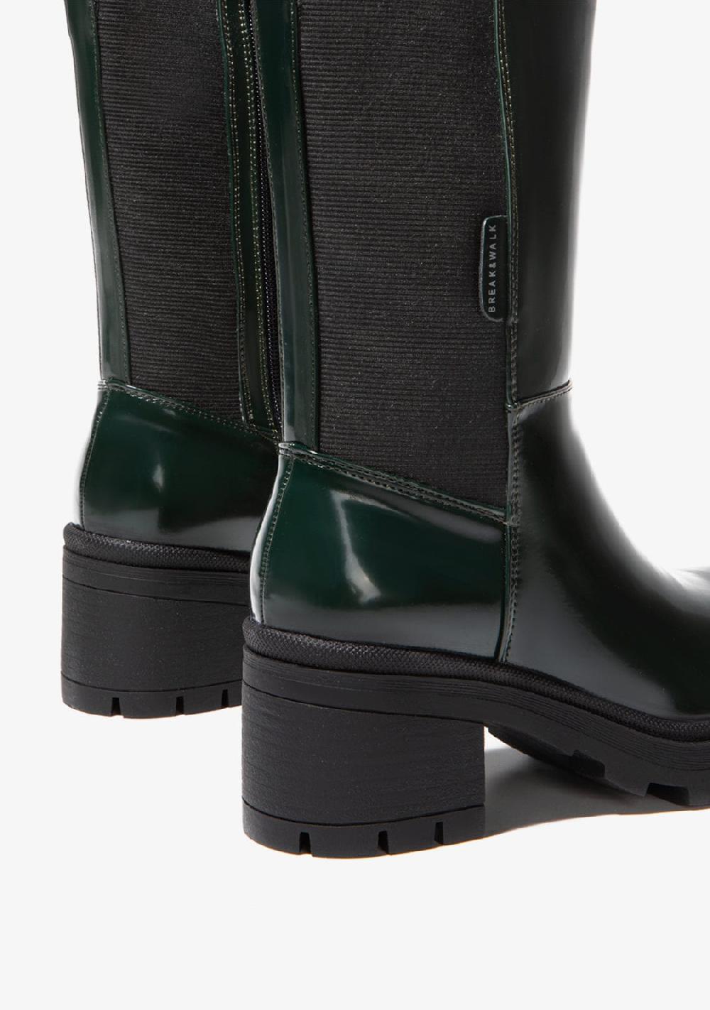Break & walk Botas Haute V2 Verde Descuentos del mes