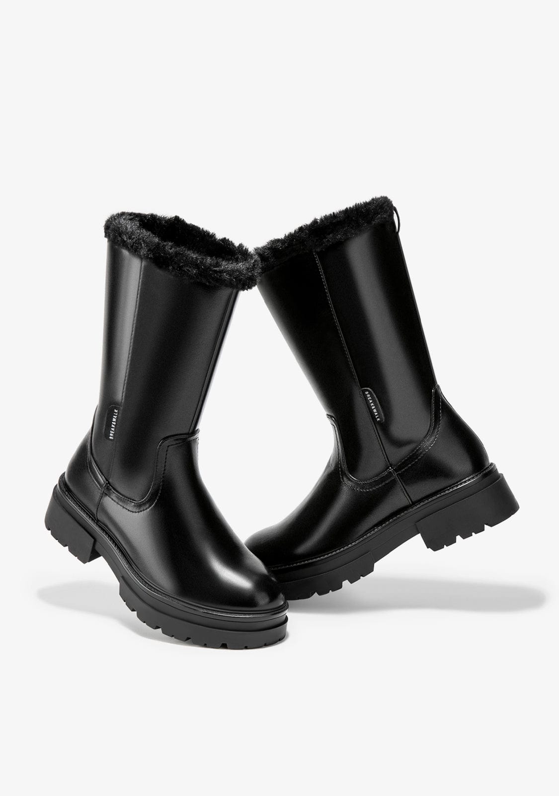 Break & walk Botas Kate Roll Down Negro Descuento por venta flash
