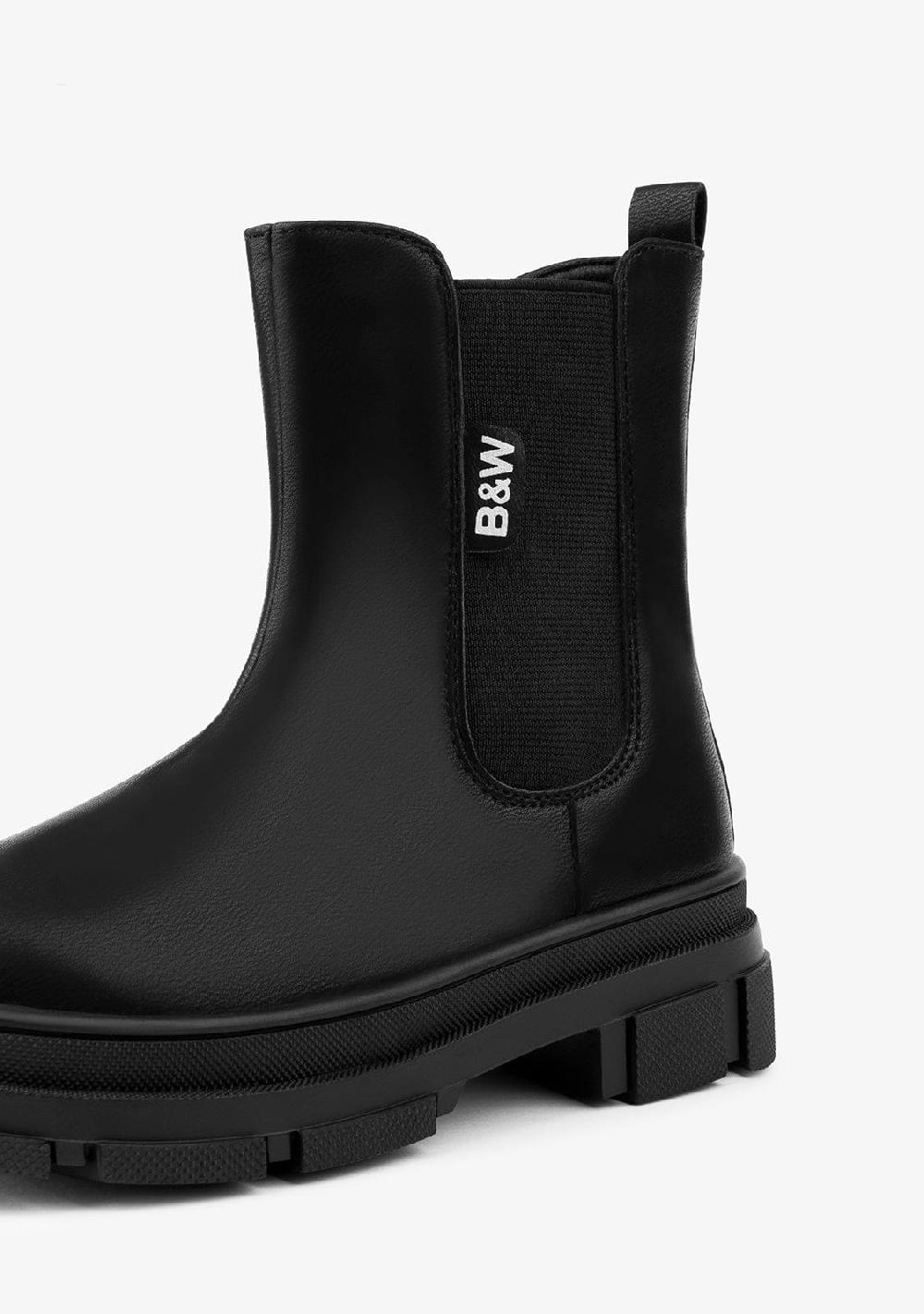 Break & walk Botas Elástico Napa Negro 2025