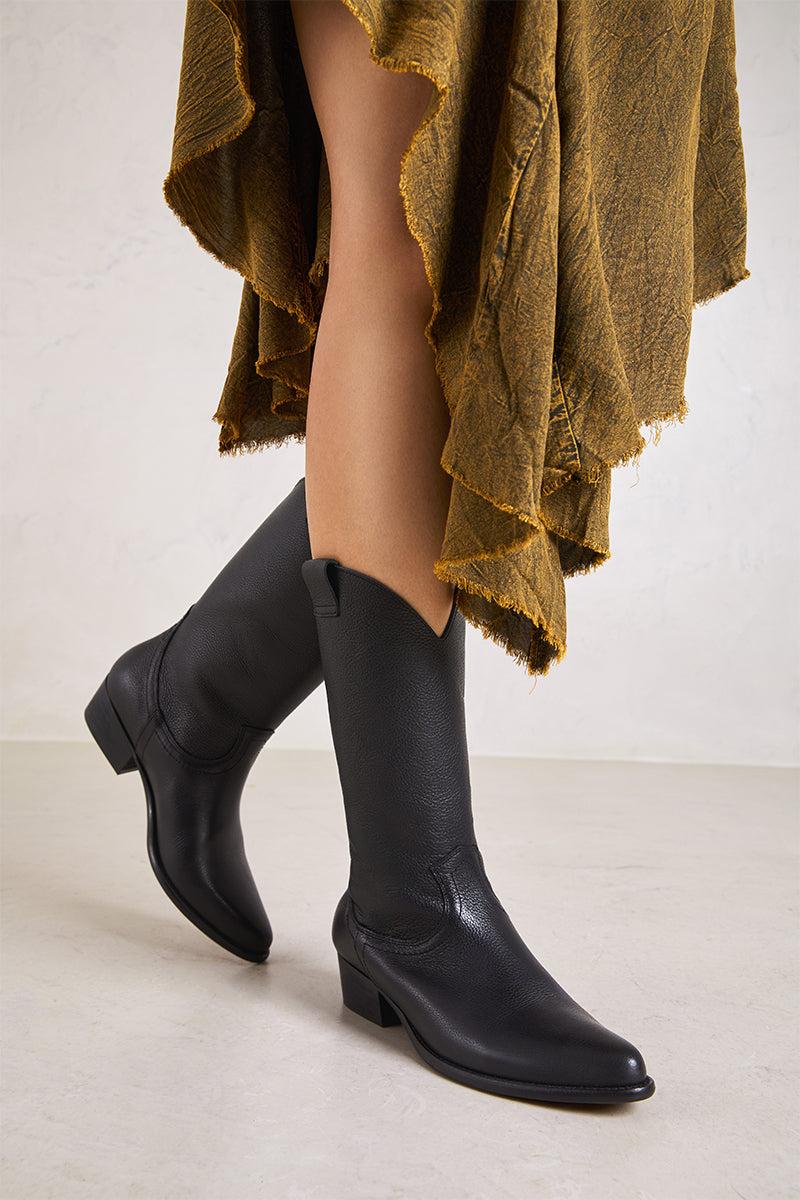 Bryan shoes Negro vintage - JANDRA ÚLTIMAS EDICIONES