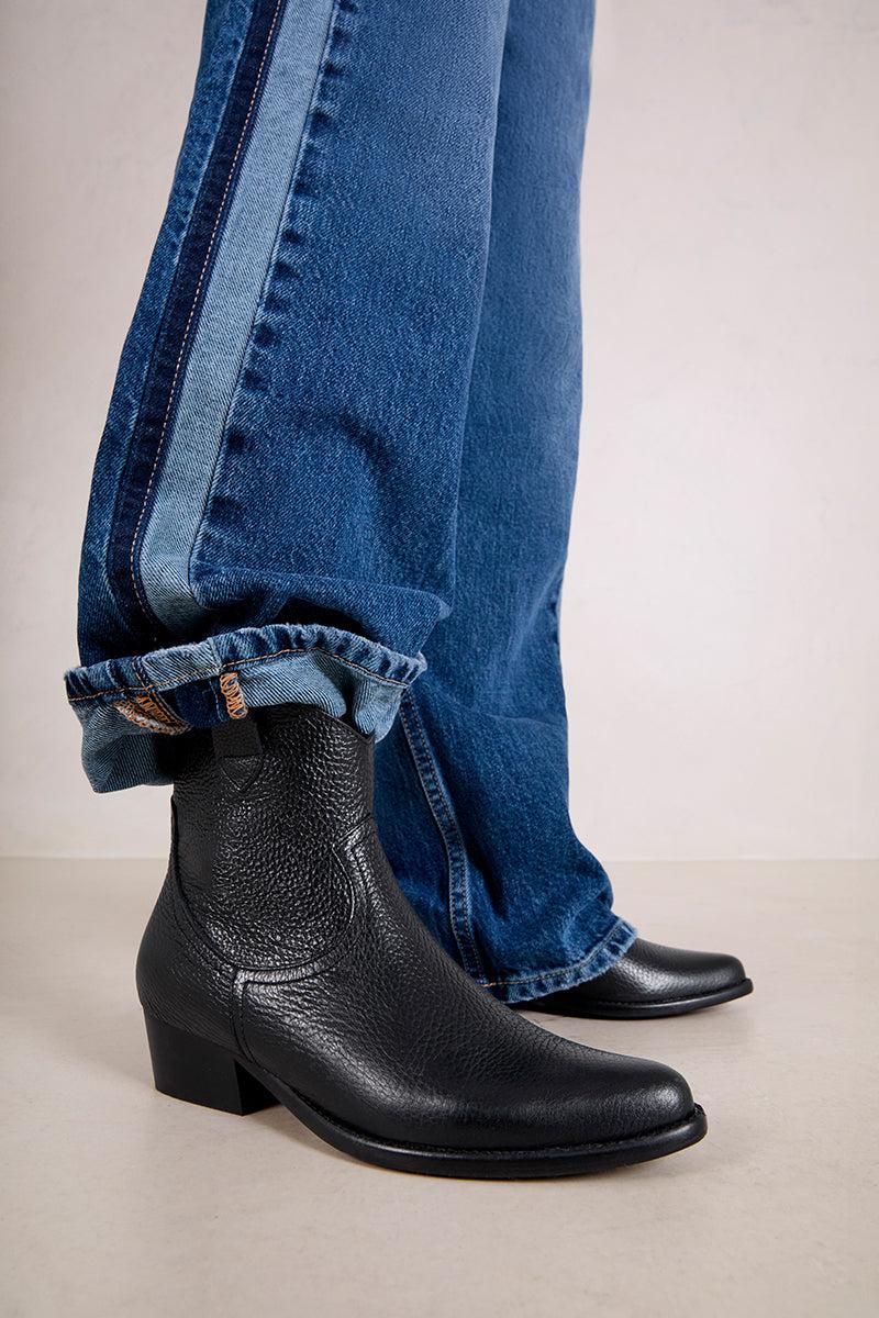 Bryan shoes Negro vintage - CALÍOPE Oferta especial de fábrica