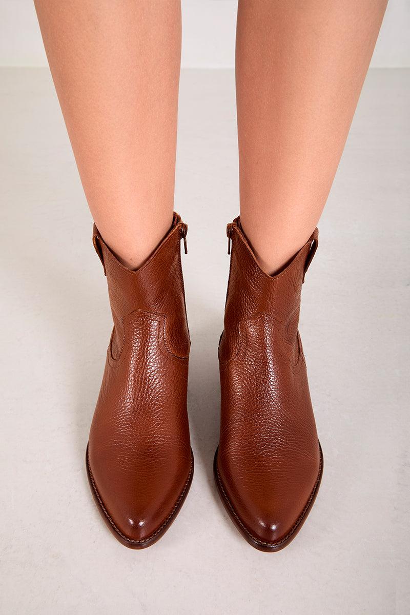Bryan shoes Marrón vintage - CALÍOPE En oferta